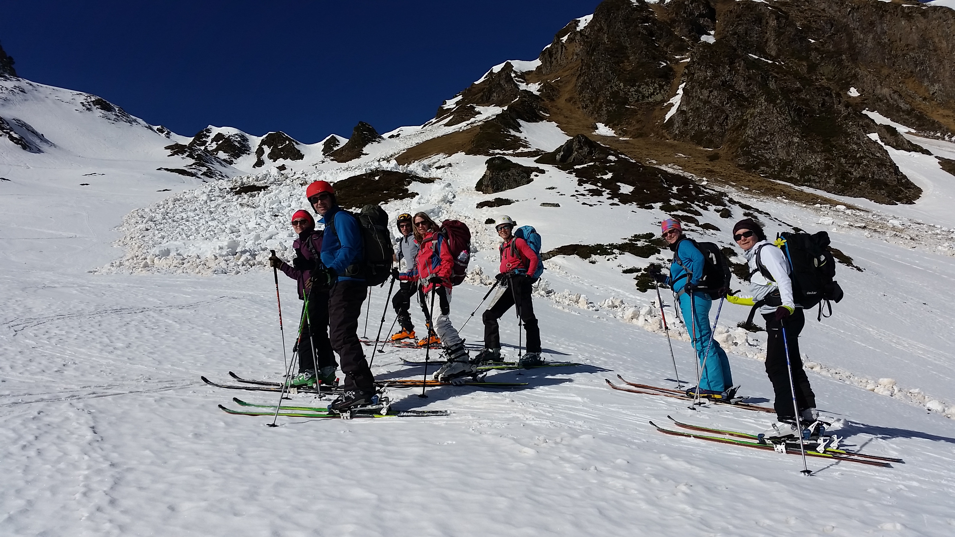 Lire la suite à propos de l’article Retour sur la sortie ski alpi “facile” du 25 février 2017