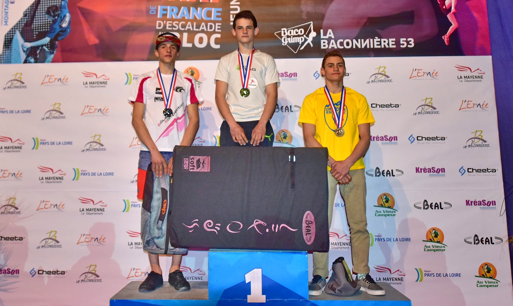 Lire la suite à propos de l’article Eliot, Champion de France minime de bloc 2018