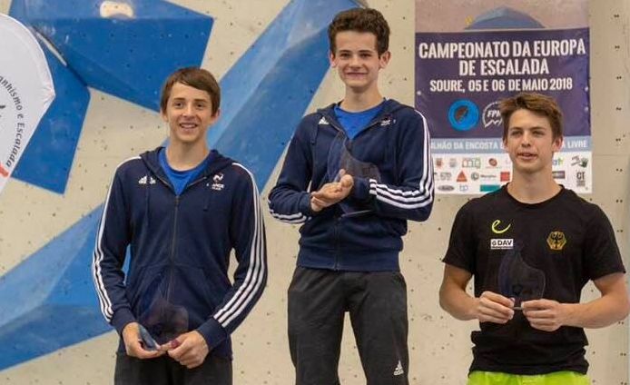 Lire la suite à propos de l’article Victoire d’Eliot en Coupe d’Europe jeunes de bloc