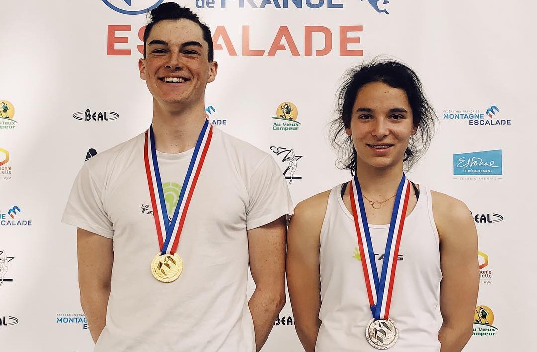 Lire la suite à propos de l’article Vitesse, Paul champion de France junior, et Lison vice-championne de France cadette !