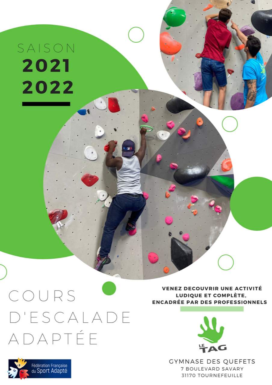 Lire la suite à propos de l’article Lancement de cours d’Escalade adaptée