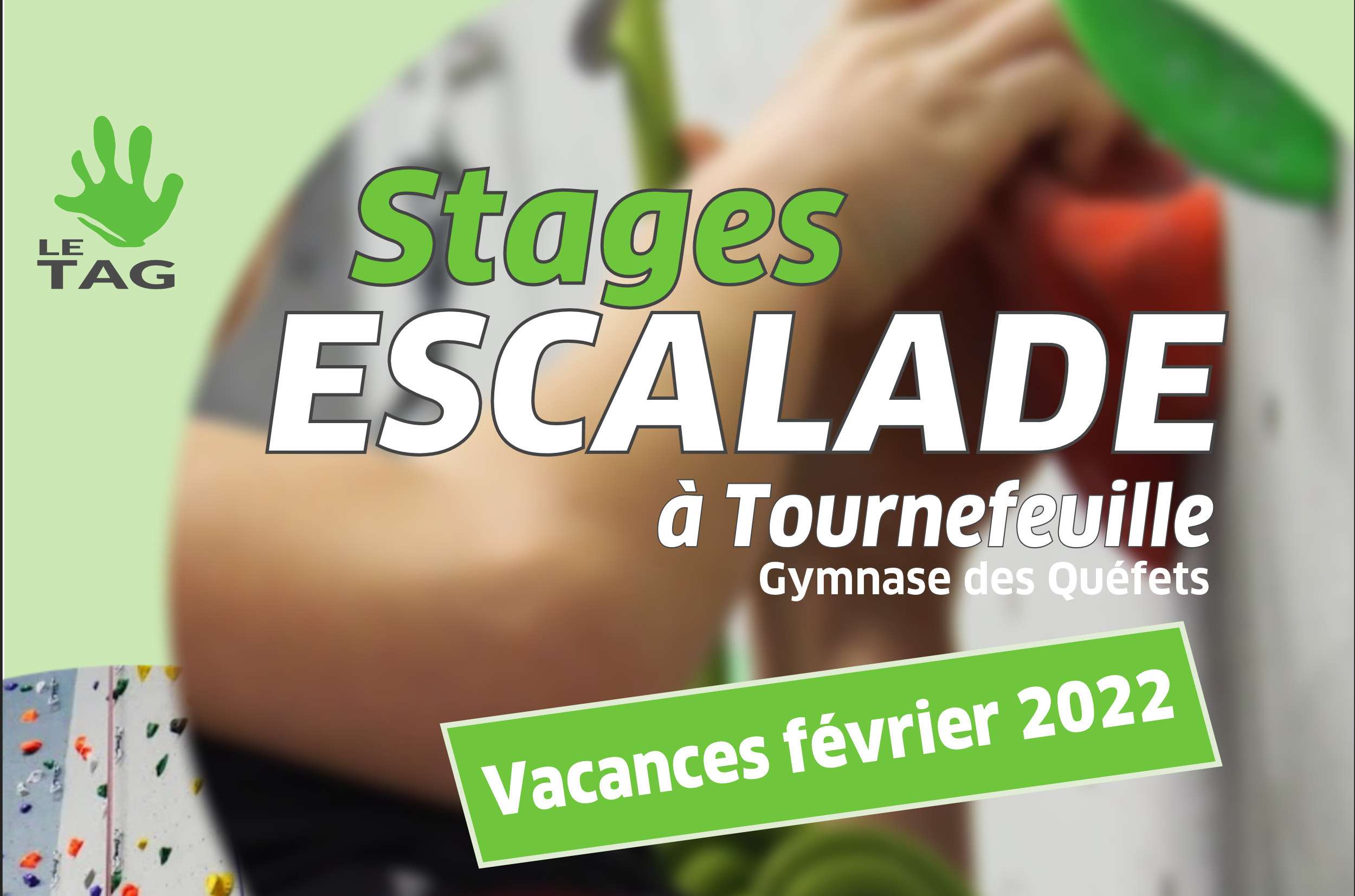 Lire la suite à propos de l’article Stages escalade du TAG – vacances février 2022