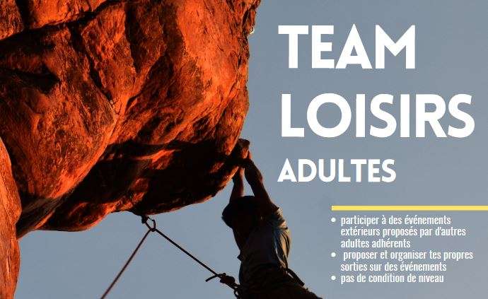 Lire la suite à propos de l’article Lancement de la Team Loisir Adultes
