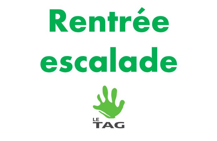 Lire la suite à propos de l’article Rentrée escalade 2023-2024