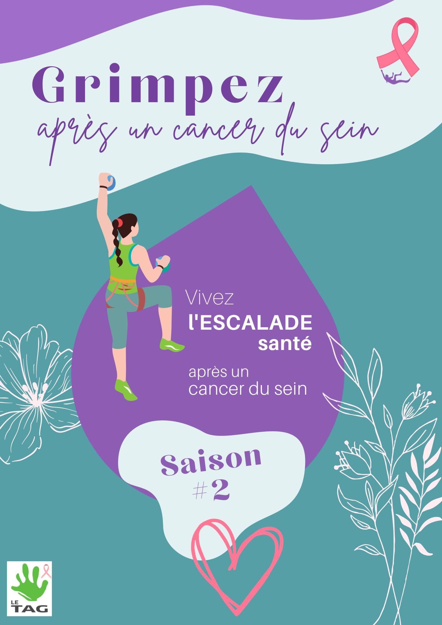 Lire la suite à propos de l’article Grimpez après un cancer du sein