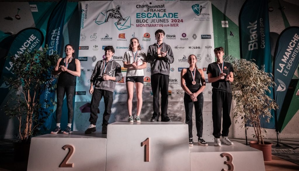 Lire la suite à propos de l’article RETOUR CHAMPIONNAT DE FRANCE JEUNE DE BLOC – 10 & 11/02/2024