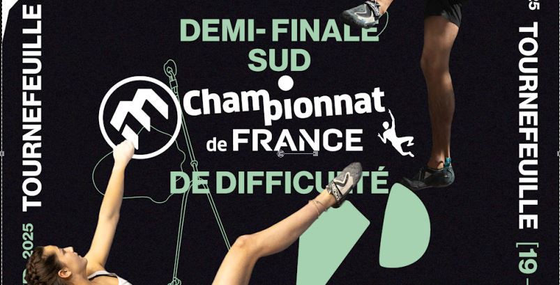 Lire la suite à propos de l’article Demi finale SUD des Championnats de France d’escalade de difficulté 2025