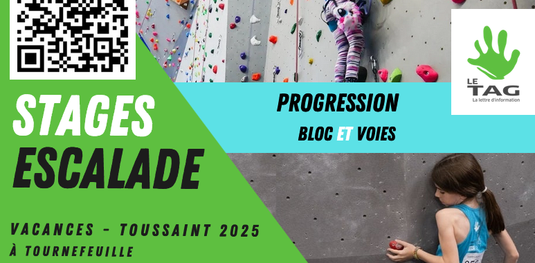 You are currently viewing Stages escalade jeunes – Vacances Toussaint 2025
